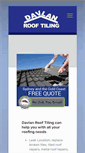 Mobile Screenshot of davlanrooftiling.com.au